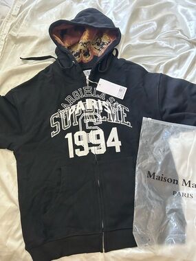 MM6 X Supreme Zip-Up Jacket